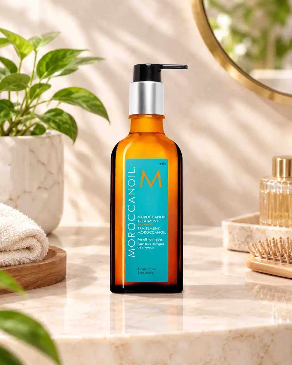 Moroccanoil Argan Oil Hair Treatment for Frizz Control & Shine