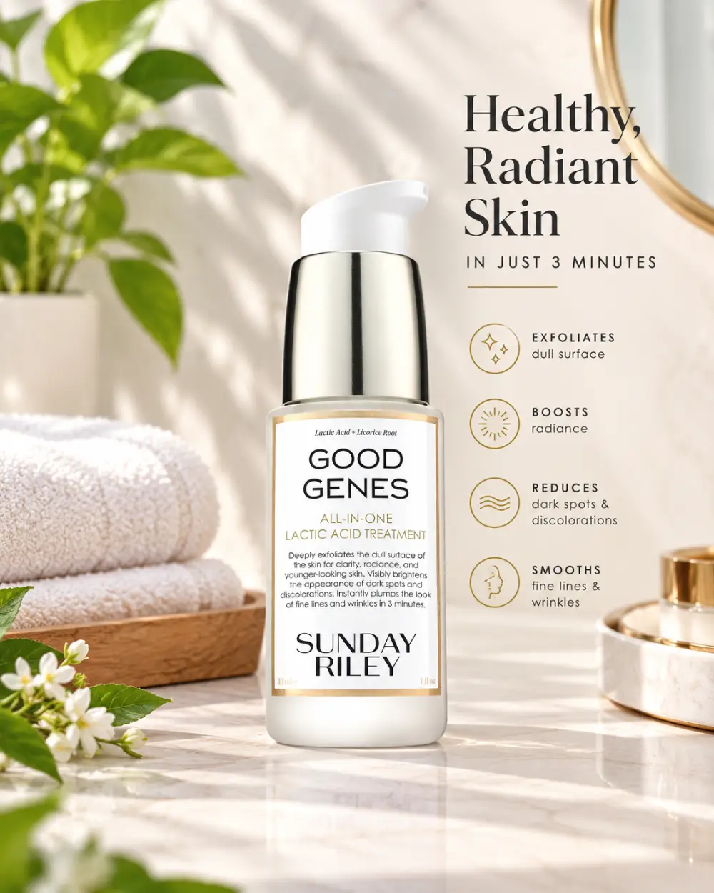 Sunday Riley Sunday Riley Good Genes Serum Review: Benefits & Uses